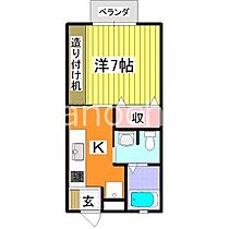 リバーパレス栄 205 ｜ 千葉県銚子市栄町４丁目1598（賃貸アパート1K・2階・26.49㎡） その2