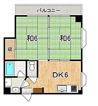 レジデンススカイラーク 201 ｜ 千葉県銚子市西小川町1036（賃貸アパート2K・2階・38.85㎡） その2