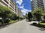 前面道路です。
