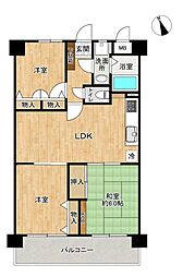アムール和白6 3LDKの間取図画像