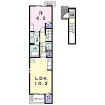 ファンド野里I 205 ｜ 兵庫県姫路市野里（賃貸アパート1LDK・2階・43.79㎡） その2