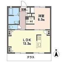 アコーデリア元禄 102 ｜ 兵庫県赤穂市元禄橋町（賃貸アパート1LDK・1階・45.97㎡） その2