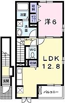 ホープフル赤穂 204 ｜ 兵庫県赤穂市加里屋（賃貸アパート1LDK・2階・51.52㎡） その2