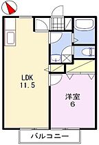 サンライフ森の西Ｂ B103 ｜ 兵庫県姫路市青山北２丁目（賃貸アパート1LDK・1階・40.92㎡） その2