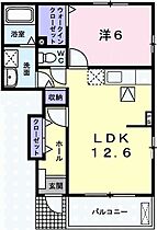 ストリート秋桜II 105 ｜ 兵庫県神崎郡福崎町南田原（賃貸アパート1LDK・1階・46.34㎡） その2