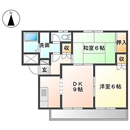 ピュアパレス 2階