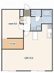 ハイツ前田 2階