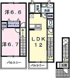 セレーノ・A 2階
