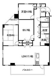 ポルトドールしかま 2階