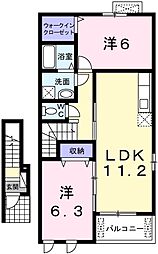 ベルファミーユII 2階