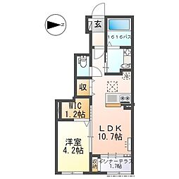 スプリングガーデン 1階