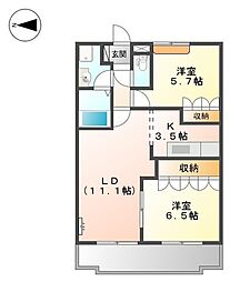 パークアヴェニュー 2階