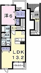 ウッドパストラルII 2階/202