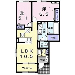 パルグランデII 1階