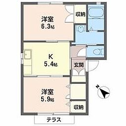 ハイツ片島 1階/101