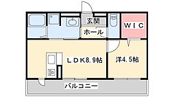 アーバンハイツ川田 1階/102