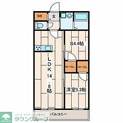 間取図画像 1SLDK