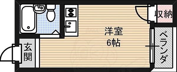 遠里小野ハイツ ｜大阪府大阪市住吉区遠里小野３丁目(賃貸マンション1R・3階・16.00㎡)の写真 その2