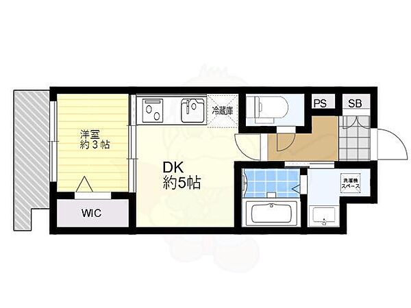 ラシーヌ住吉大社 ｜大阪府大阪市住吉区東粉浜３丁目(賃貸マンション1DK・8階・25.18㎡)の写真 その2