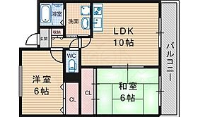 ラベールあびこ  ｜ 大阪府大阪市住吉区苅田５丁目（賃貸マンション2LDK・5階・52.24㎡） その2