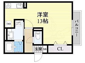 D´s羽衣  ｜ 大阪府高石市東羽衣１丁目2番2号（賃貸アパート1R・2階・35.27㎡） その2