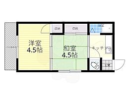 楠町共同住宅 2階/-