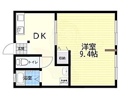 森本ハイツ 1階