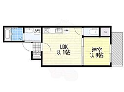 南海線 湊駅 徒歩6分 2階/-