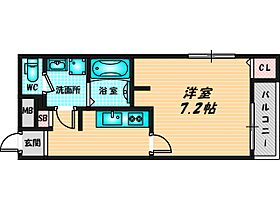 クロワール 長田  ｜ 大阪府東大阪市長田西3丁目23-1（賃貸アパート1K・3階・27.00㎡） その2