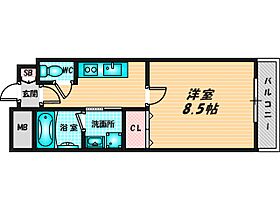 オルゴグラート鶴見  ｜ 大阪府大阪市鶴見区放出東1丁目5-28（賃貸マンション1K・3階・26.00㎡） その2