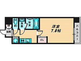 La Douceur北巽  ｜ 大阪府大阪市生野区巽北2丁目5-20（賃貸マンション1K・8階・25.00㎡） その2