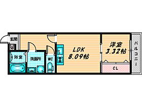 グラスハウス 303 ｜ 大阪府東大阪市玉串町東3丁目6-20（賃貸アパート1LDK・3階・32.00㎡） その2