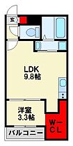 Cherim戸畑III 202 ｜ 福岡県北九州市戸畑区幸町10-20（賃貸アパート1LDK・2階・33.11㎡） その2