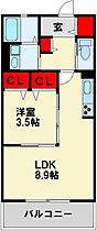 Chime境川 103 ｜ 福岡県北九州市戸畑区境川２丁目16-27（賃貸アパート1LDK・1階・36.07㎡） その2