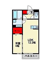 D-ROOM和田町 101 ｜ 福岡県北九州市若松区和田町15-30（賃貸アパート1LDK・1階・41.69㎡） その2