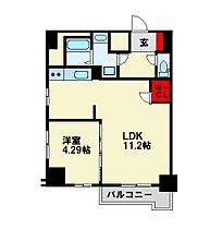 福岡県北九州市八幡東区枝光本町（賃貸マンション1LDK・11階・39.97㎡） その2