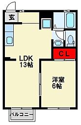 リヴァー下到津 1階
