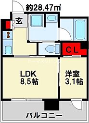 JR鹿児島本線 小倉駅 徒歩13分 8階/-
