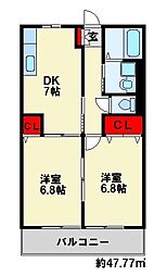 ボナール大和 2階