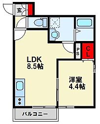JR鹿児島本線 八幡駅 徒歩10分 3階/-