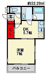 JR筑豊本線 藤ノ木駅 徒歩15分 3階/-