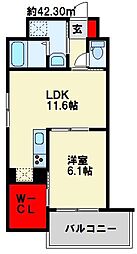JR鹿児島本線 九州工大前駅 徒歩33分 1階/-