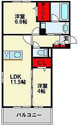 JR鹿児島本線 九州工大前駅 徒歩11分 1階/-