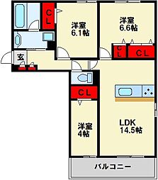JR鹿児島本線 九州工大前駅 徒歩11分 2階/-