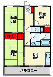 間取図画像 3DK