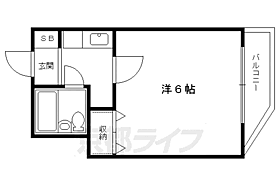 京都府京都市北区大宮中林町（賃貸マンション1K・3階・17.00㎡） その2