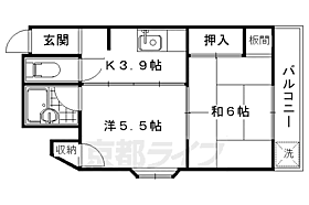 京都府京都市右京区西院春栄町（賃貸マンション1LDK・3階・34.54㎡） その2