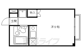 京都府京都市右京区嵯峨天龍寺今堀町（賃貸マンション1R・3階・24.30㎡） その2