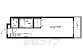 京都府京都市右京区西京極午塚町（賃貸マンション1K・2階・21.50㎡） その2