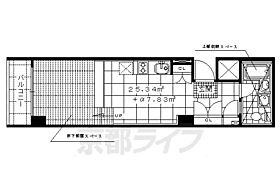 京都府京都市上京区五町目（賃貸マンション1R・2階・25.34㎡） その2